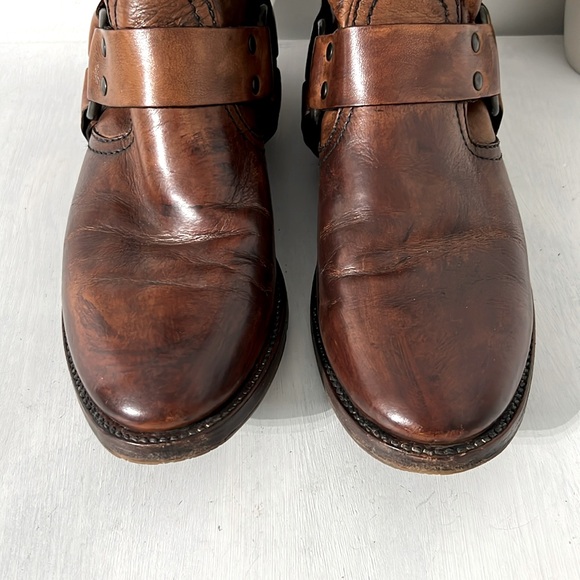 FRYE Harness Leather Boots - Picture 6 of 13